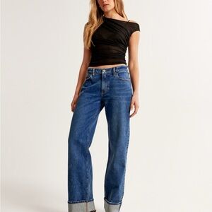 COPY - Abercrombie & Fitch Low Rise Baggy Jeans, Short